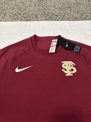 Nike Florida State Seminoles FSU Baseball Long Sleeve T-Shirt Red Large - Image 1 of 4