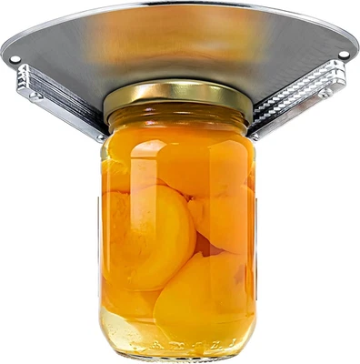 Apribarattoli in Acciaio Inox per Anziani, Apribarattoli per Mani Deboli, Coperc - Immagine 1 di 4