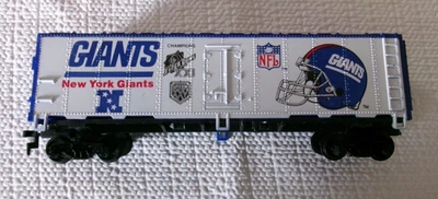 Mantua HO Scale Super Bowl Express NFL Certified: New York Giants Box Car - Image 1 of 4