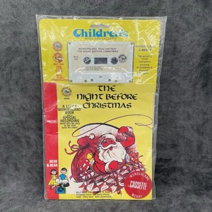 The Night Before Christmas Book & Cassette 1984 Vintage Wonderland - Picture 1 of 7