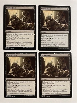 4x Mtg Amonkhet Scarab Feast NM Magic Karte Magic The Gathering - Bild 1 von 2