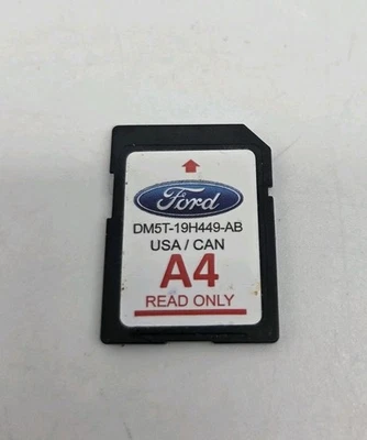 Ford A4 Navigation Gps Map SD Card DM5T 19H449 AB - Image 1 of 2