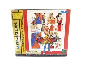 Sega Saturn Soft Real Bout Fatal Fury Special With Expansion Ram Cartridge Ur885