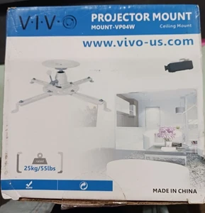 Soporte para proyector VIVO MOUNT-VP04W montaje en techo - Imagen 1 de 3
