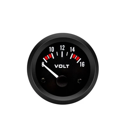 2" 52MM Universal LED Voltmeter Voltage Gauge Panel Meter For Car Motorcycle - Image 1 of 4