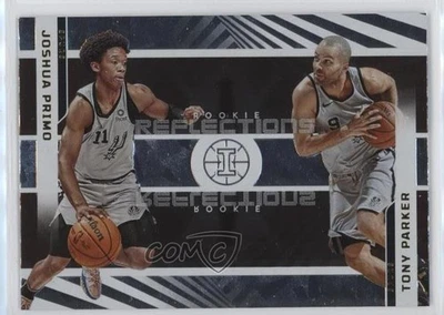 2021-22 Panini Illusions Rookie Reflections Joshua Primo Tony Parker #19 RC HOF - Image 1 of 2