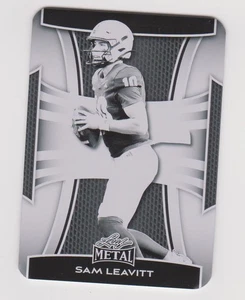 2025 Blatt Metall Sam Leavitt schwarz Druckplatte #1/1 Arizona State Sun Devils - Bild 1 von 2