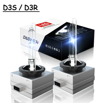 2PCS 6000K D3S/D3R/DS3 HID Xenon Headlight Replacement Bulbs Super Bright - Image 1 of 4