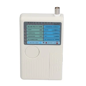 Network Cable Tester 4 In 1 Multifunctional Coaxial Wire Testers For RJ45 BNC RJ - Picture 1 of 24