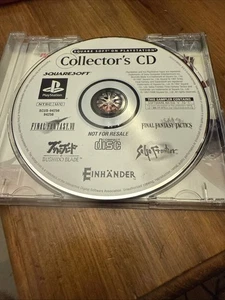 SquareSoft 1998 Collector's CD Vol. 1 (PS1) Final Fantasy VII Demo Disc - Picture 1 of 2