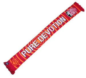 Portland Thorns FC Soccer Scarf Rose City Riveters PURE DEVOTION - Picture 1 of 6