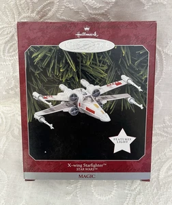 Star Wars X-Wing Starfighter Magic Hallmark Keepsake Ornament Vintage 1998 Neu in OVP - Bild 1 von 1
