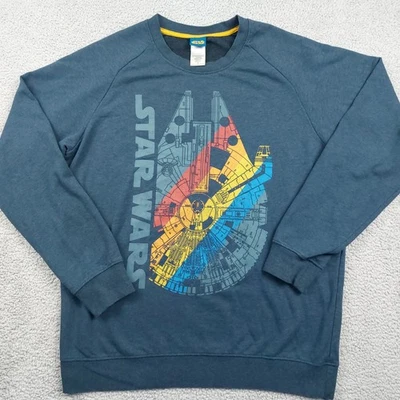 Star Wars Millennium Falcon Sweat Shirt Men's Large - Image 1 of 4