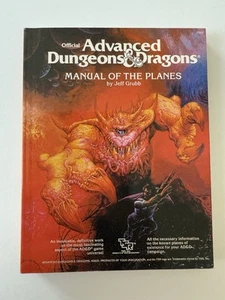 Advanced Dungeons & Dragons Manuale Degli Aerei Minilibro Stampa Anniversario 4x3 - Foto 1 di 7