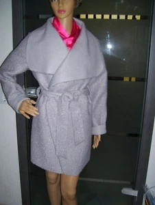 Damen Jacke Mantel von Civico Gr.M/38-40 ecru Made in Italy  - Bild 1 von 9