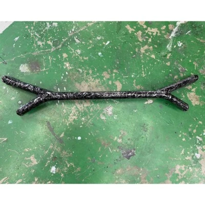 Black Forge Carbon Fits For Subaru WRX STI Sedan Aluminum Front Brace Bar Foto 1 de 4