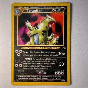 Tyranitar 31/75 Neo Discovery Rare HP WoTC 20001 - Picture 1 of 2