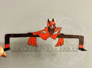 Hazbin Hotel Alastor Ruler Acrylic Stand Figure Desktop Collection Toy Anime - Picture 1 of 1