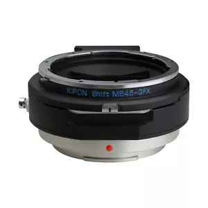 KIPON Shift Adapter for Mamiya 645 M645 Mount Lens to Fuji G GFX Medium Camera - Picture 1 of 5