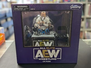 Gallery Diorama CM Punk AEW All Elite Wrestling Diamond Select NIB - Picture 1 of 7