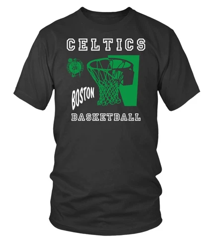 BOSTON CELTICS JUNK FOOD BLACK UNISEX T-SHIRT GIFT FOR FAN ALL SIZE S-3XL Cover