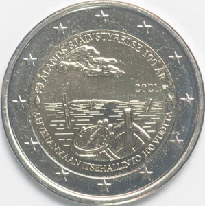 Finlandia 2 euros 2021 región Aland (#7928) - Imagen 1 de 2