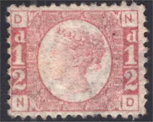 1870 half Penny bantam PL 12 ND SG 48 or SG49 Mint No gum some faults - Picture 1 of 2