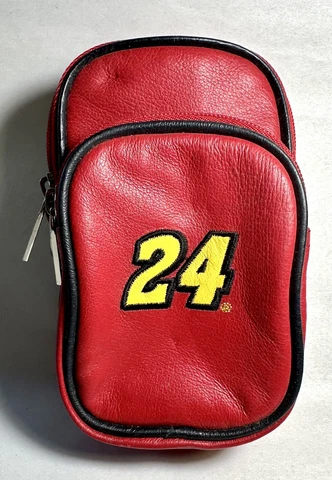 Vintage Wilson’s Leather NASCAR Jeff Gordon Small Camera Bag - No Strap Cover