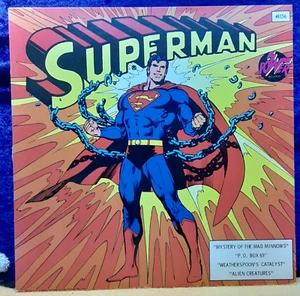 Superman: Mystery of the Mad Minnows + 4 more stories; Power Records; 1975; EX - Imagen 1 de 3