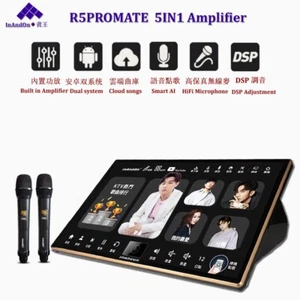UK InAndon R5PROMATE 18.5''Karaoke Player,1TB HDD 5IN1 Mix Amplifier YouTube,Mic - Picture 1 of 20