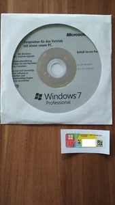 Microsoft Windows 7 Professional Lizenz Key + Windows7 64-Bit Install Medium - Bild 1 von 1