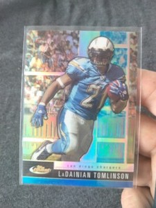 LaDainian Tomlinson 2008 Topps Finest Blue Refractor/X-Fractor  #24 