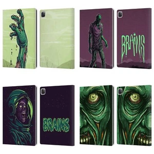 HEAD CASE DESIGNS ZOMBIES LEATHER BOOK WALLET CASE COVER FOR APPLE iPAD - Picture 1 of 10