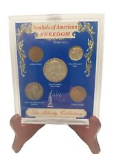 Liberty Coin Collection. Symbols fo American FREEDOM. Silver half, quarter, dime