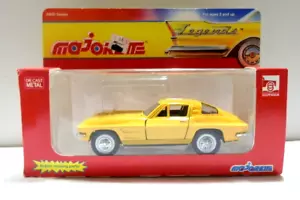 Majorette Legends 1/32 Yellow 1963 Corvette Stingray - Picture 1 of 4
