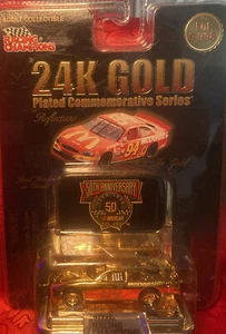 NASCAR Racing Champions, 50. Jahrestag, 24K plattiert Gedenkserie Auto, Nr. 96 - Bild 1 von 3