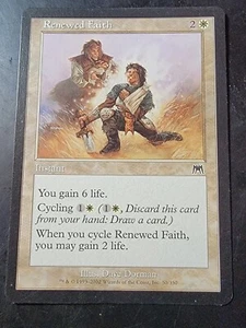Renewed Faith 50/350 Magic The Gathering MTG - Picture 1 of 1