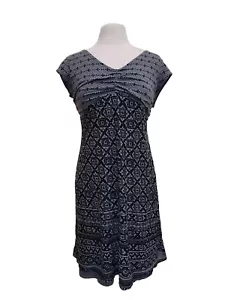 Vestido Athleta Dhara Talla XL Estampado Cachemira Doble Capa Cuello en V - Imagen 1 de 23