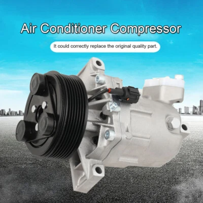 Compresor de aire acondicionado para Nissan Tiida 2007-2015 1,8 L 2009-2010 Nissan Versa 1,6 L Foto 1 de 4