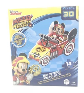Disney Junior - Mickey Mouse And The Roadster Racers 3D Mini Puzzle - 14 Piece - Picture 1 of 2