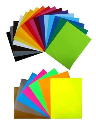 Flexfolie Bügelfolie (39€/m²) 20 x 25 cm Hotfix-Plotterfolie Flex-Folie Uni 1545 - Bild 1 von 3