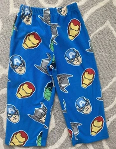 Pantalones para dormir Marvel Avengers Boy talla 4T polar poliéster - Imagen 1 de 4