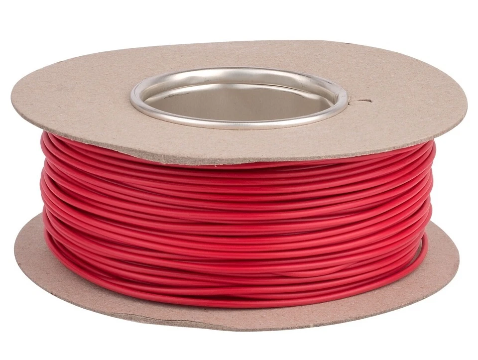 DCC Cable 32/0.2  Red Standard DCC Equipment wire sold per meter - Image 1 of 1