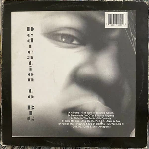 THE NOTORIOUS B.I.G. - DEDICATION (VINYL EP) 1999!! RARE!! BAHAMADIA + Q-TIP!! - Picture 1 of 3