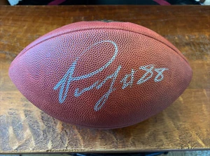 Pierre Garcon Signed Official Duke NFL Game Football Psa Dna Coa Colts - Picture 1 of 5