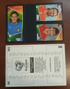 EURO 2004 PANINI POCKET ALBUM - FRANCESCO TOTTI - N.186 - RARE - Foto 1 di 1
