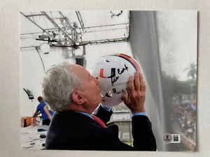 Lee Corso signed 8 X 10 photo MIAMI HURRICANES BECKETT AUTHENTICATED - Picture 1 of 1