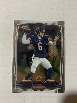 2014 Topps Chrome Football- #58 Jay Cutler Bears - Image 1 of 2