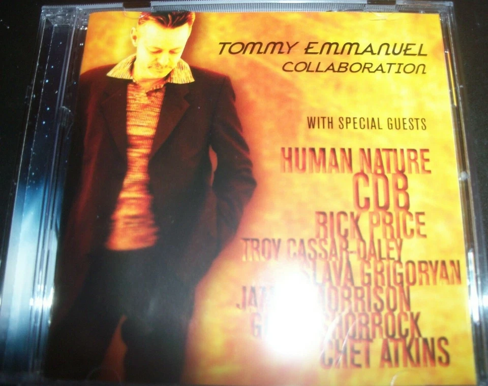 Tommy Emmanuel Collaboration Rare CD Feat Rick Price Glenn Shorock & More - Image 1 of 1