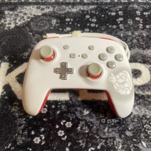 Nintendo Switch Enhanced Wired Controller Weiß Super Mario Power A  - Bild 1 von 3